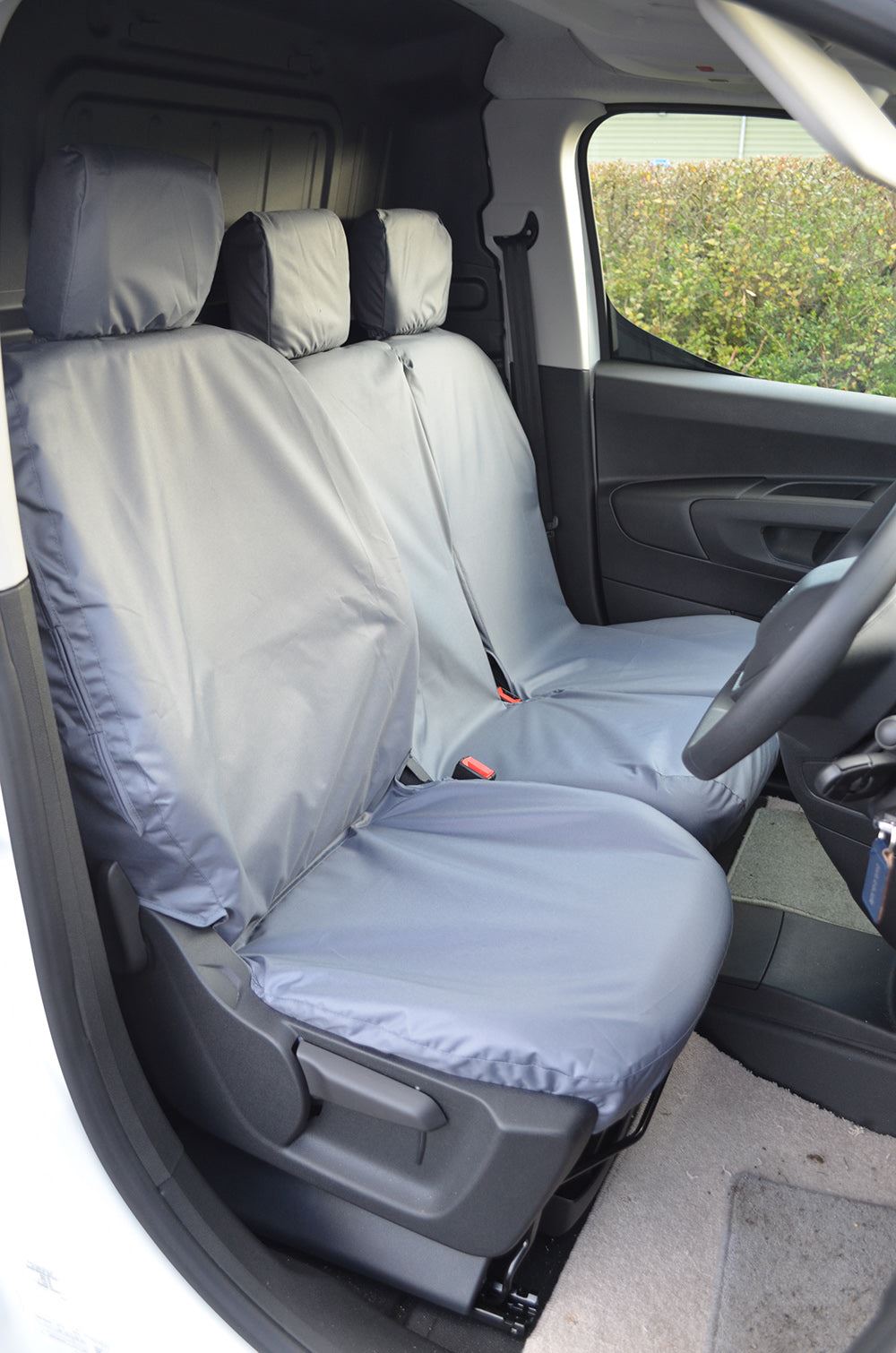 Turtle Covers Seats Tailored Seat Covers Fits Peugeot Partner Van 2018+ Front Seat Covers