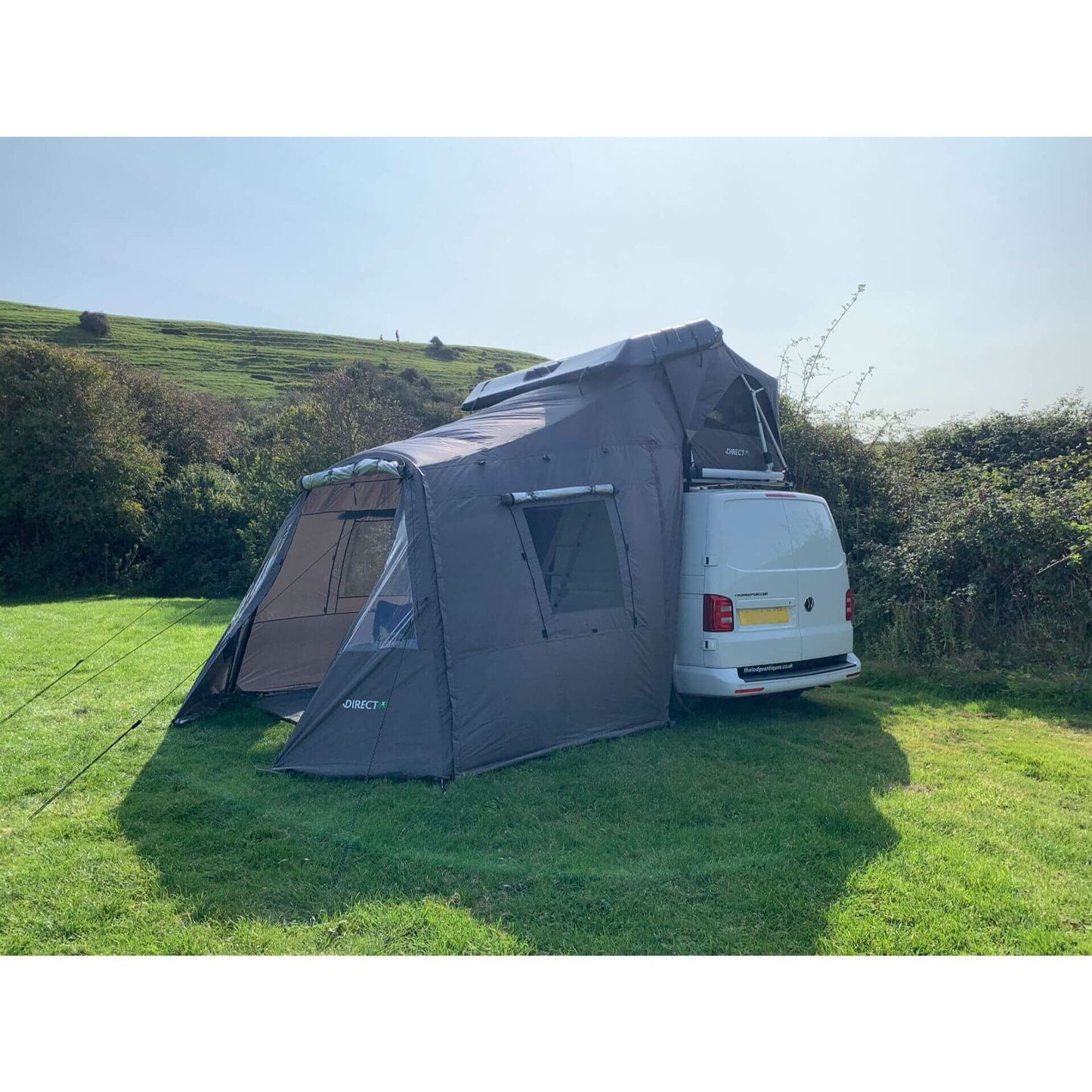 Direct4x4 Roof Top Tents Granite Grey Annex Room Addon for Direct4x4 Pathseeker Roof Top Tent