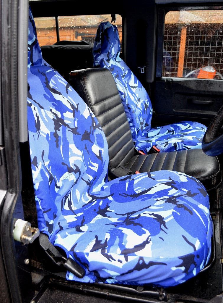 Turtle Covers Seats Tailored Seat Covers Fits Land Rover Defender 1983-2007 Front Seat Covers