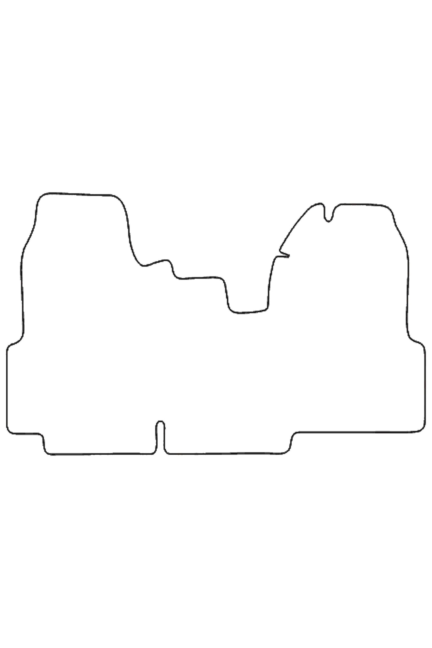 Turtle Covers Mats Tailored Rubber Mats Fits Ford Transit 2000-2014 Tailored Rubber Mats