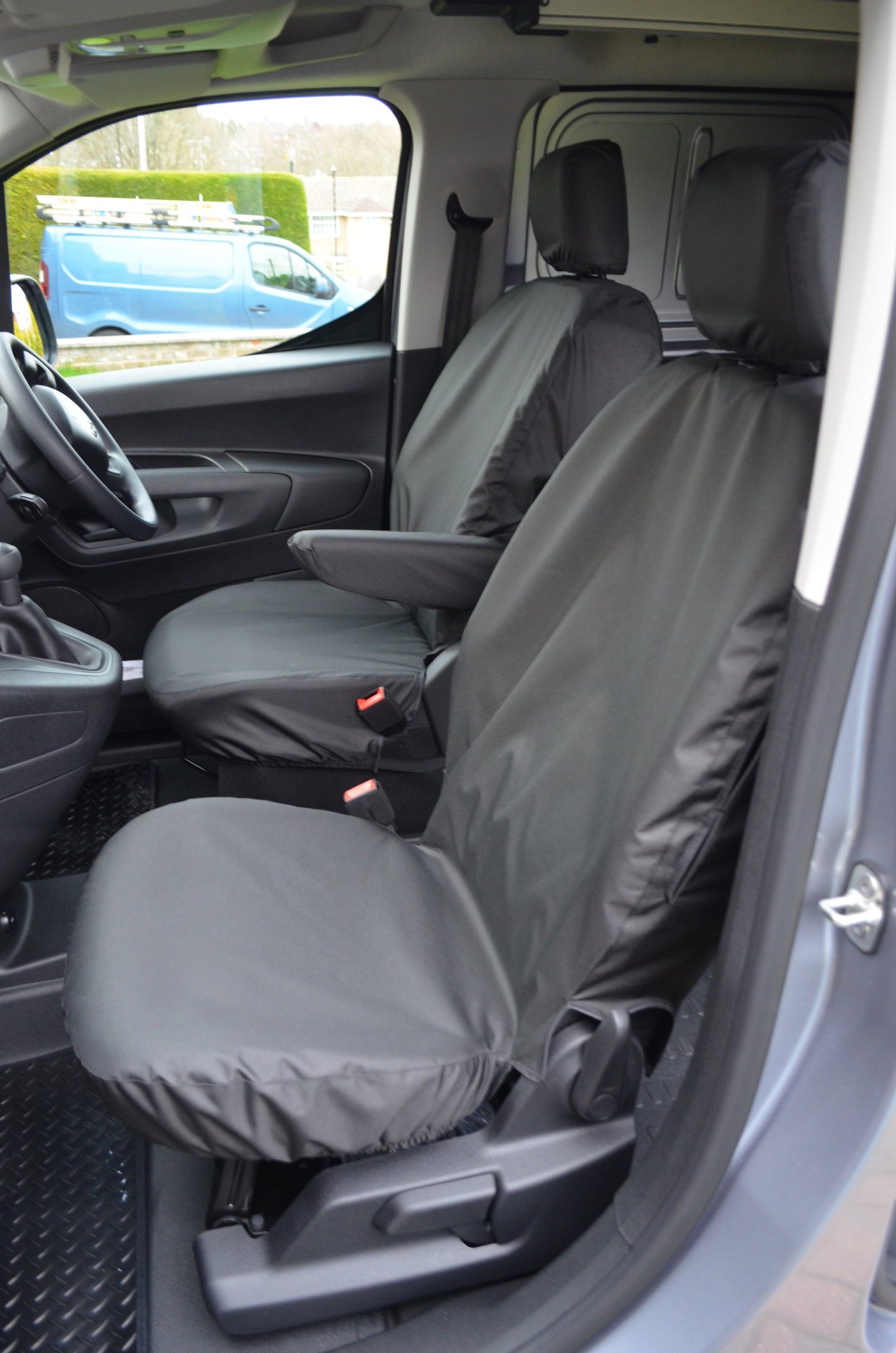 Turtle Covers Seats Tailored Seat Covers Fits Peugeot e-Partner 2021+ Front Seat Covers