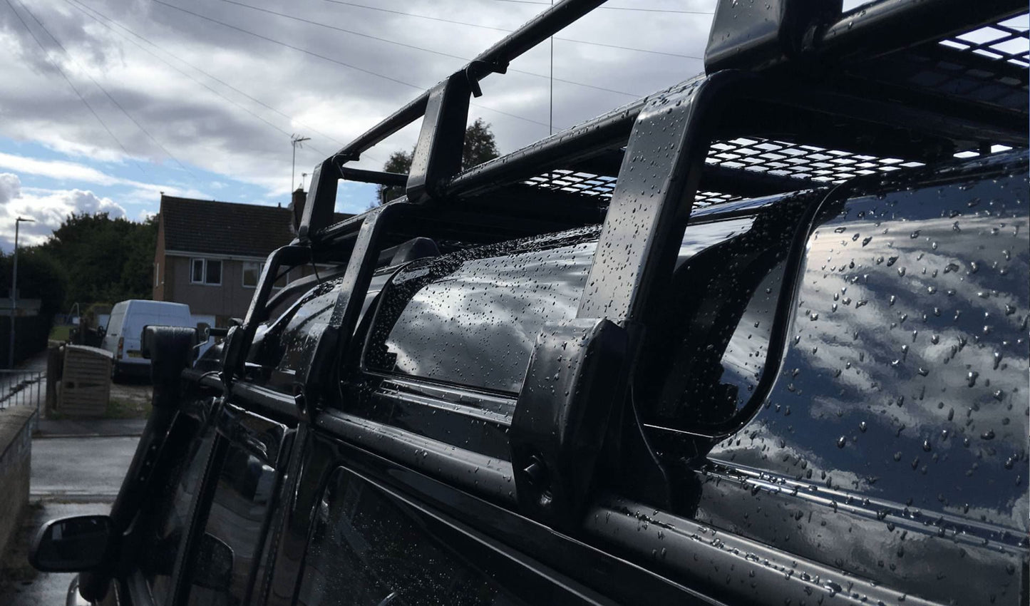 Direct4x4 Roof Racks Expedition Steel Full Basket Roof Rack for Land Rover Discovery 1 and 2