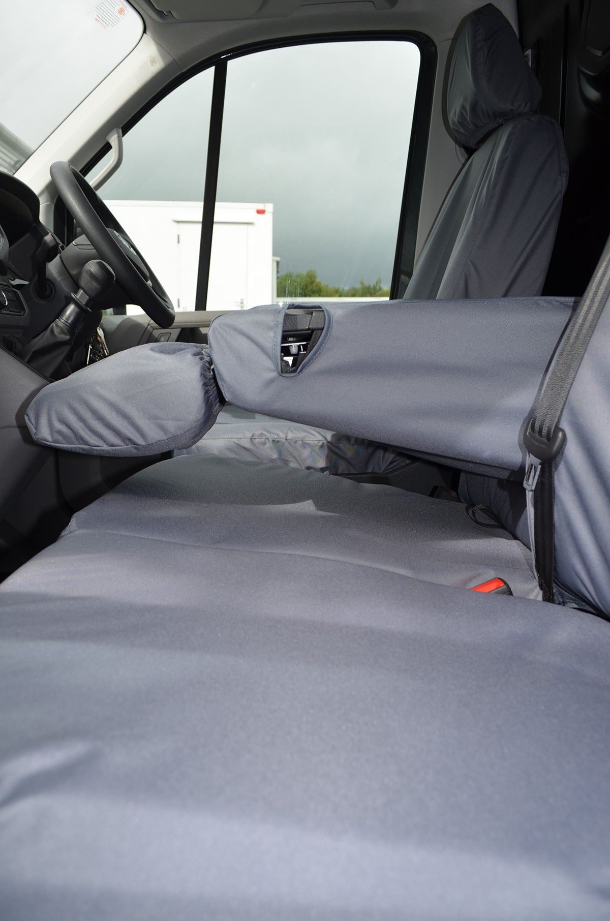 Turtle Covers Seats Tailored Seat Covers Fits VW Volkswagen e-Crafter 2022+ Van Seat Covers