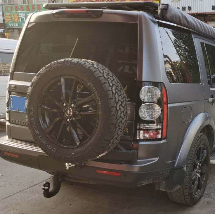 Direct4x4 Spare Wheel Carriers Heavy Duty Spare Wheel Tyre Carrier Frame for Land Rover Discovery 3 and 4