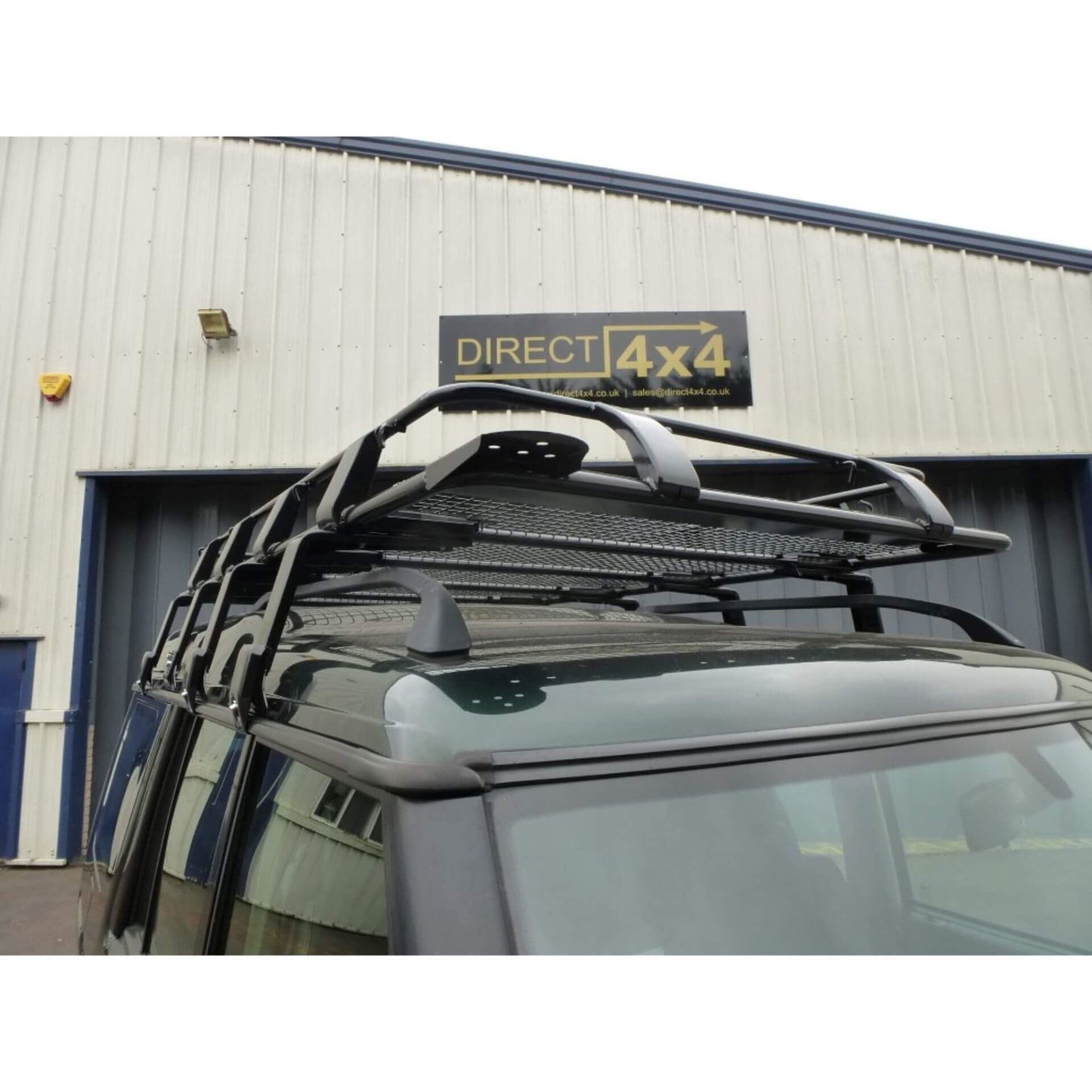 Direct4x4 Roof Racks Expedition Steel Full Basket Roof Rack for Land Rover Discovery 1 and 2