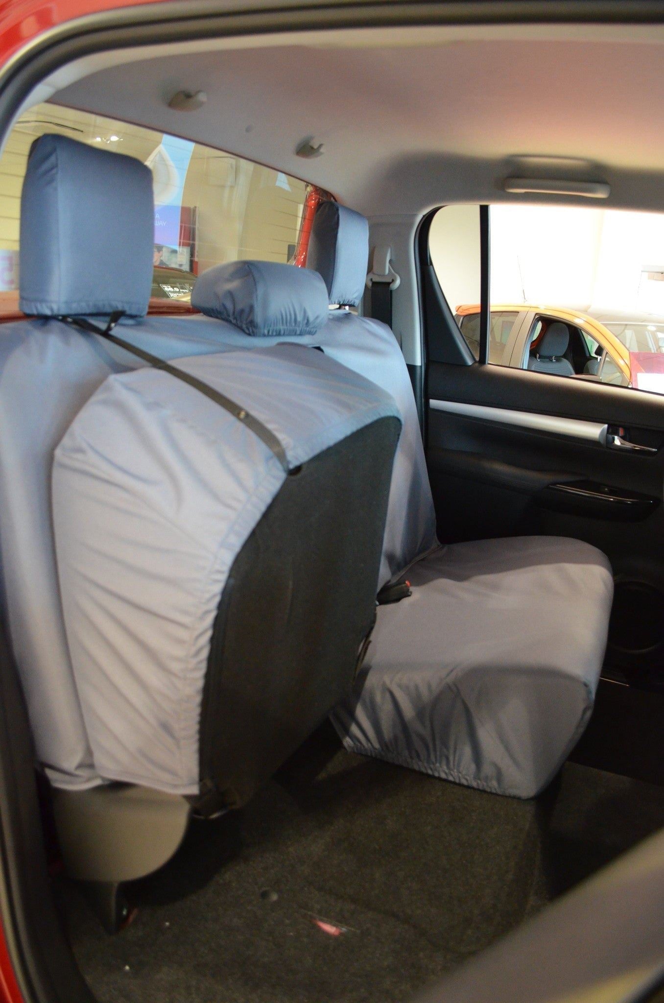 Turtle Covers Seats Tailored Seat Covers Fits Toyota Hilux Invincible 2016+ Tailored Seat Covers