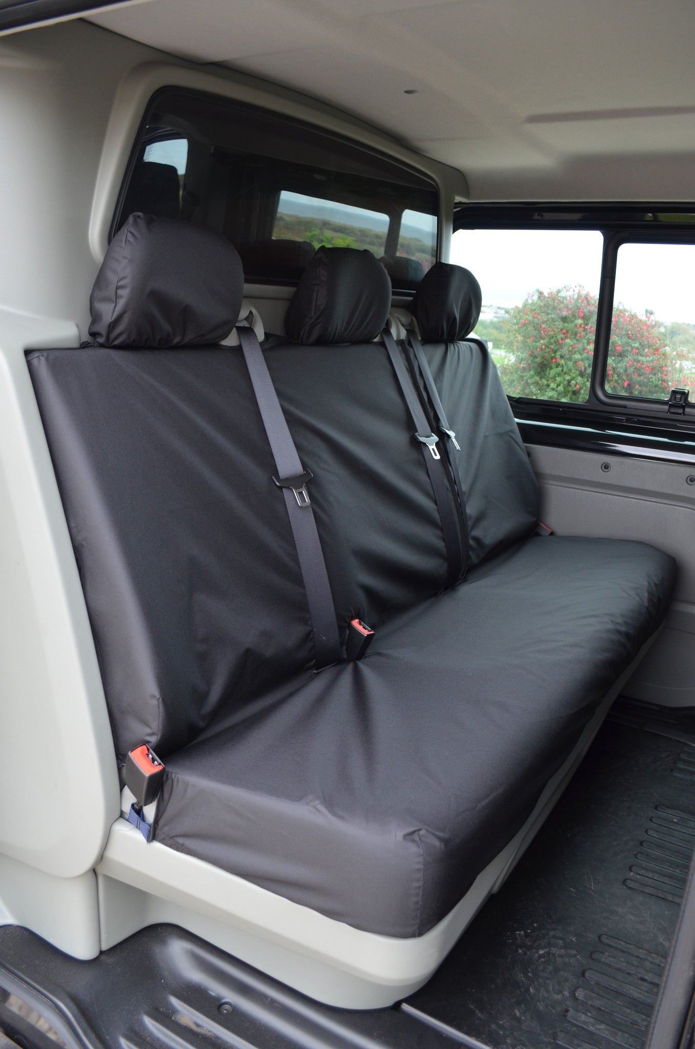 Turtle Covers Seats Tailored Seat Covers Fits Nissan Primastar Crew Cab 2002-2006 Rear Seat Covers