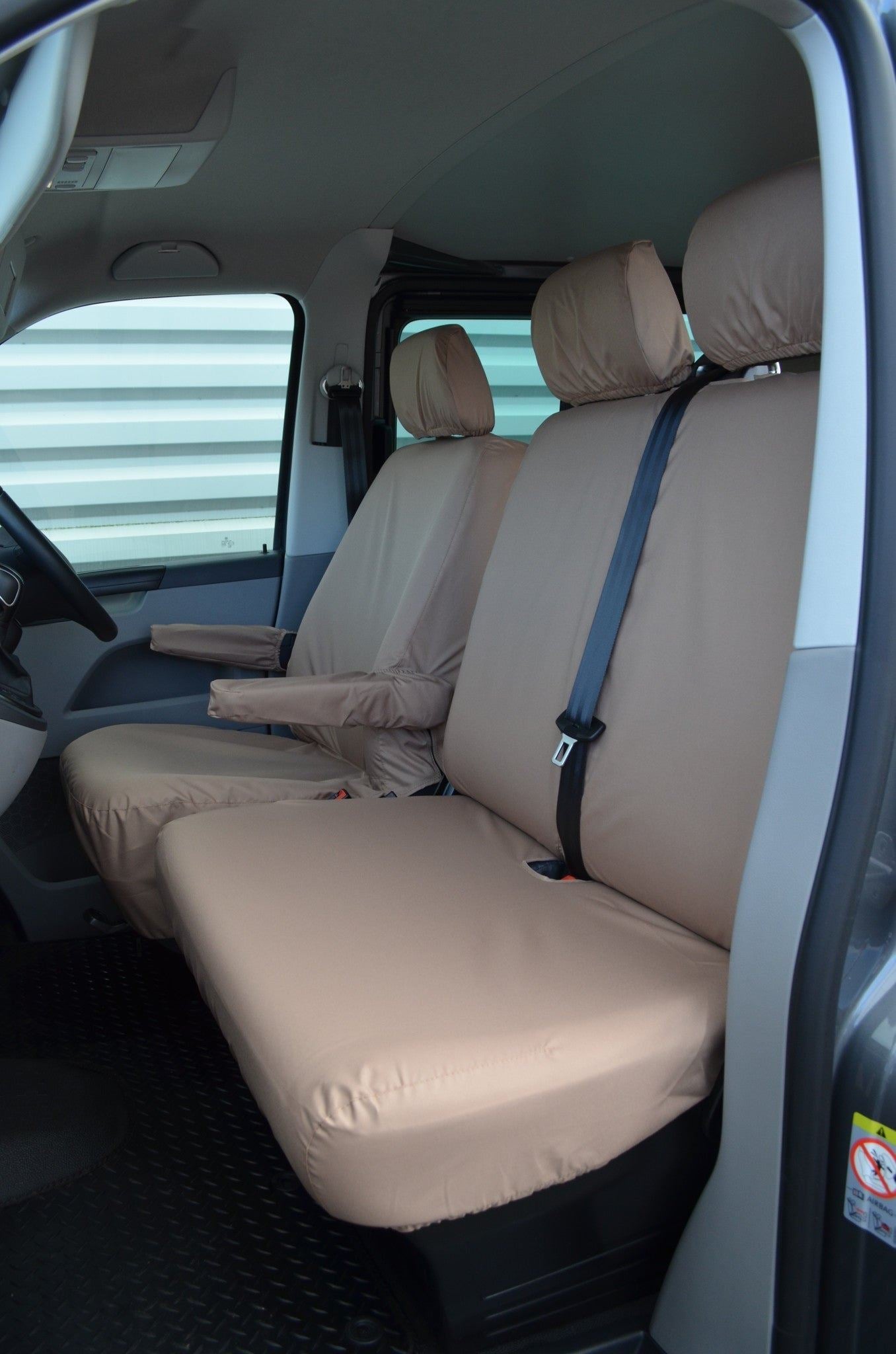 Turtle Covers Seats Tailored Seat Covers Fits VW Volkswagen Transporter T5 2003-2009 Front Seat Covers