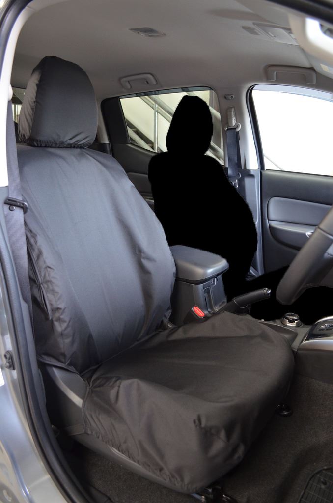 Turtle Covers Seats Tailored Seat Covers Fits Fiat Fullback 2016+ Tailored Driver Seat Cover Right Hand Drive Driver Seat Black