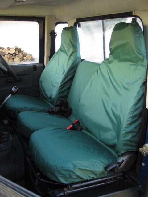 Turtle Covers Seats Tailored Seat Covers Fits Land Rover Defender 1983-2007 Front Seat Covers