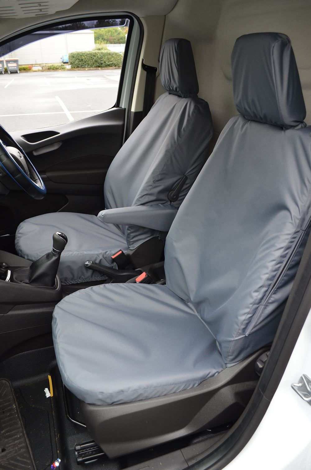 Turtle Covers Seats Tailored Seat Covers Fits Ford Transit Courier 2023+ Tailored Waterproof Seat Covers