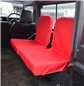 Turtle Covers Seats Tailored Seat Covers Fits Land Rover Defender 1983-2007 Rear Seat Covers Right Hand Drive Set of 2 Dicky Seats Red