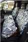 Turtle Covers Seats Tailored Seat Covers Fits Citroen Dispatch 2016+ Crew Cab Tailored Seat Covers Right Hand Drive Front 3 (No Worktray) Grey Camo