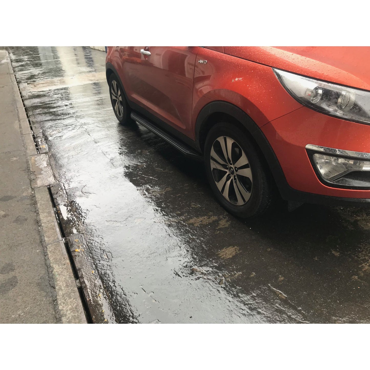 Direct4x4 Side Steps and Bars Black Raptor Side Steps Running Boards for Kia Sportage 2010-2015