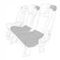 Turtle Covers Seats Tailored Seat Covers Fits Ford Custom Kombi 2018-2023 Tailored Seat Covers Right Hand Drive Zetec Single & Double NO Armrests
