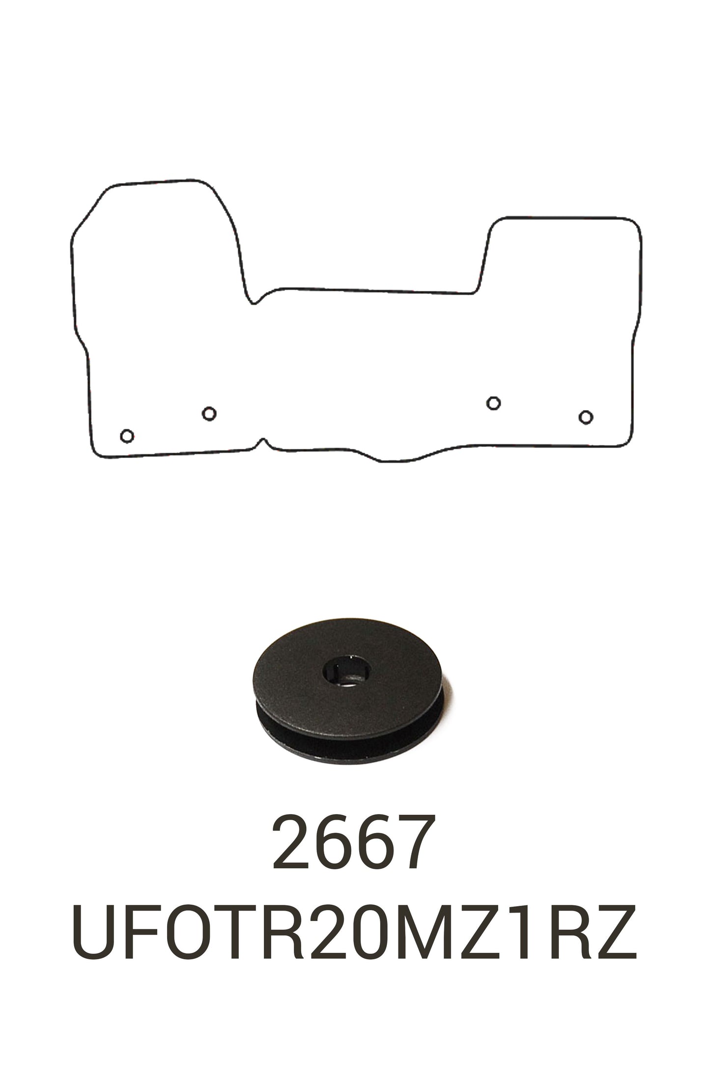 Turtle Covers Mats Tailored Rubber Mats Fits Ford Transit 2020+ Tailored Front Rubber Mats Front Right Hand Drive Manual