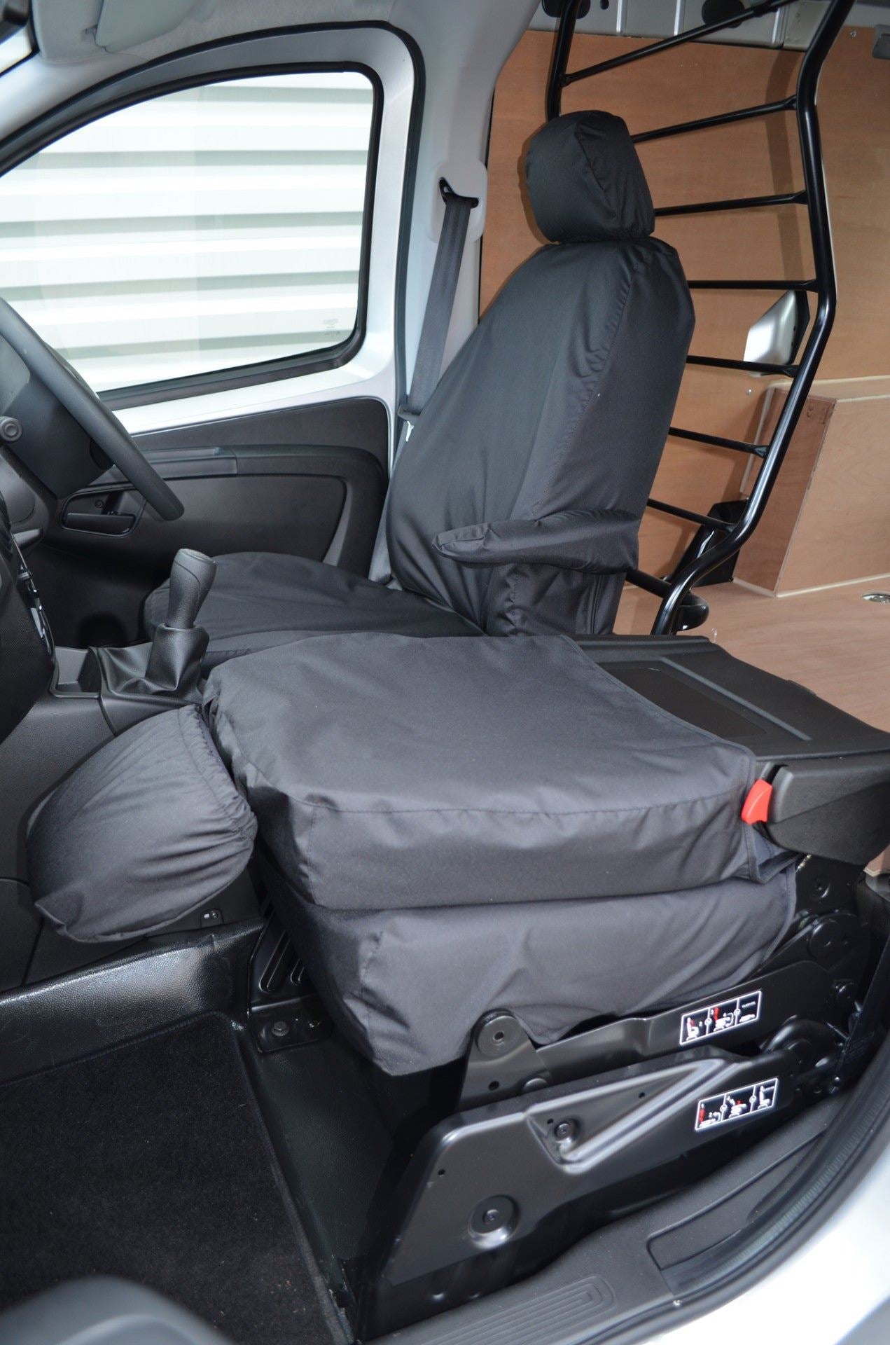 Turtle Covers Seats Tailored Seat Covers Fits Citroen Nemo Van 2008+ Front Seat Covers
