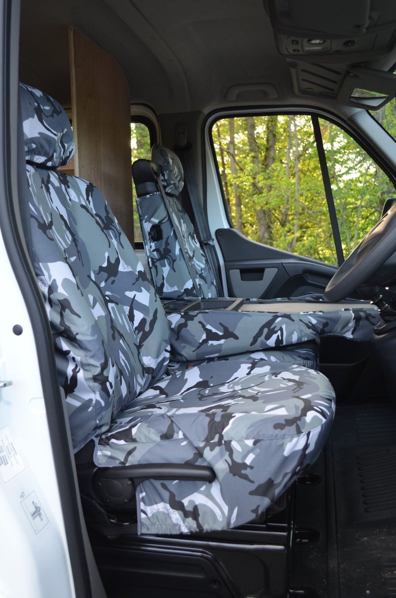 Turtle Covers Seats Tailored Seat Covers Fits Nissan Interstar Van 2022+ Tailored Front Seat Covers