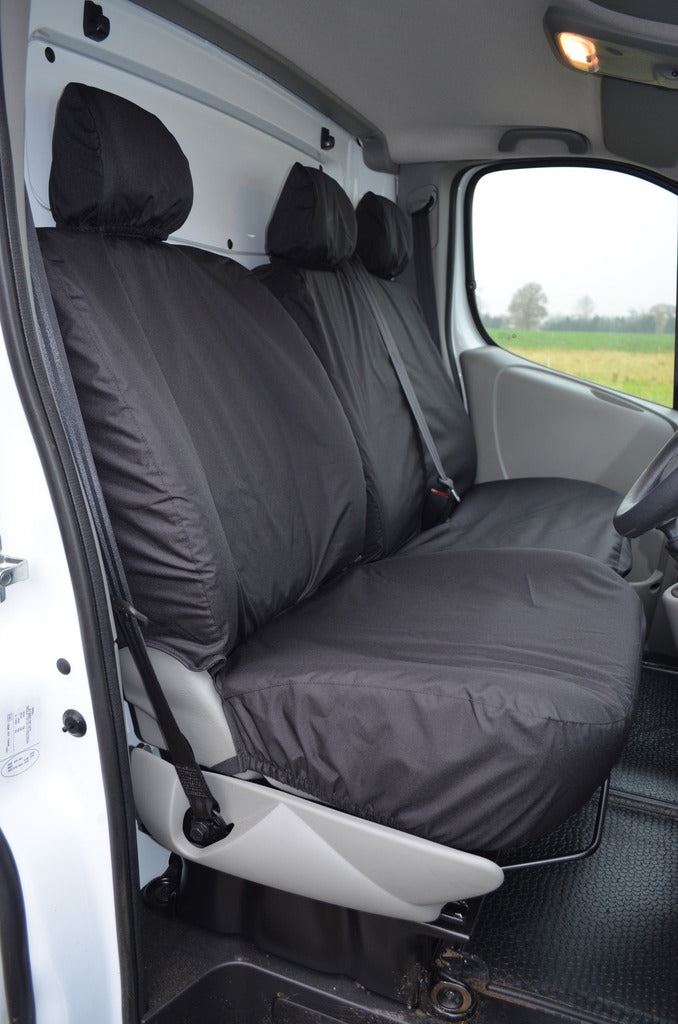 Turtle Covers Seats Tailored Seat Covers Fits Vauxhall Vivaro Combi 2006-2014 Seat Covers