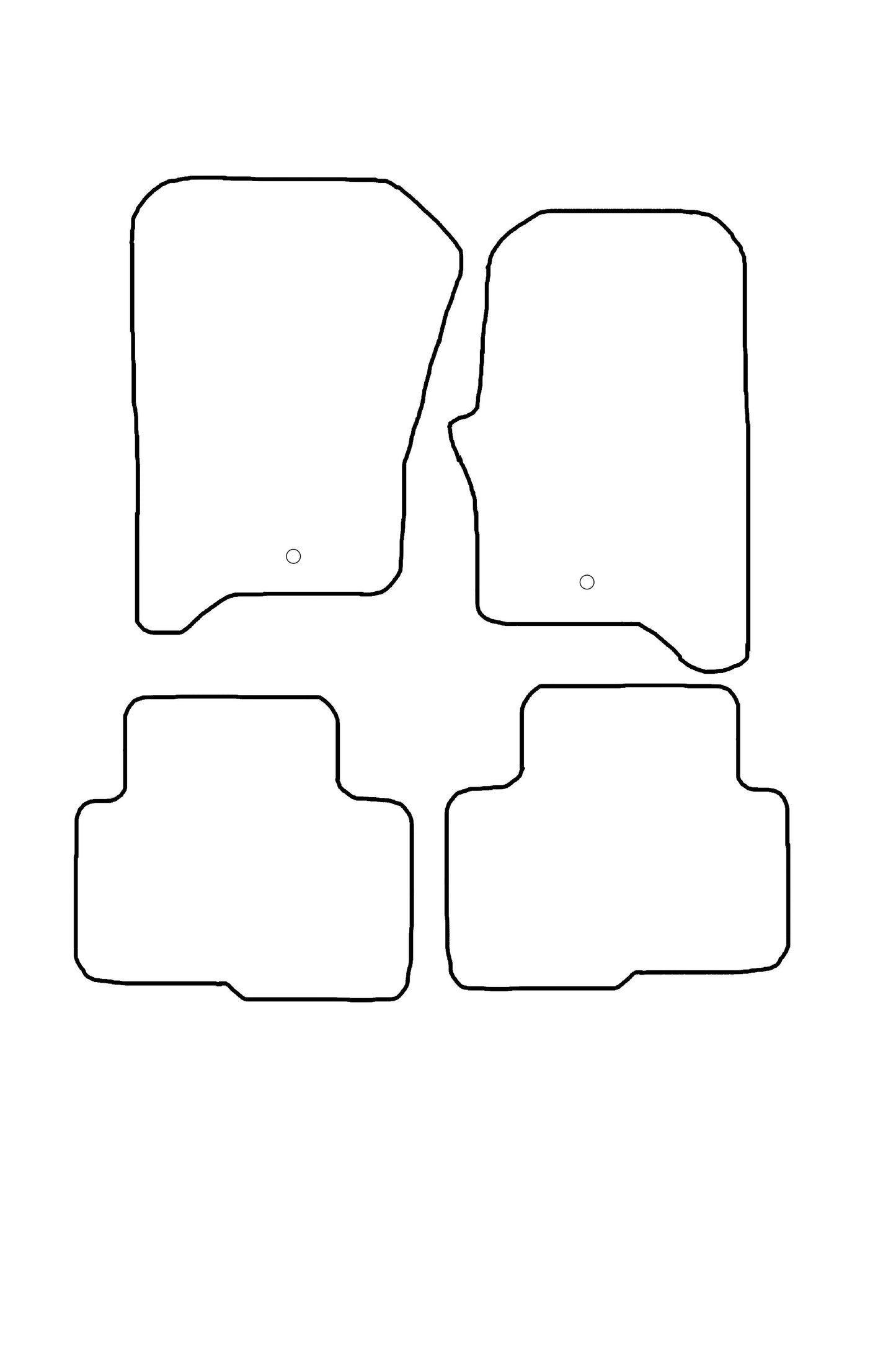 Turtle Covers Mats Tailored Rubber Mats Fits Land Rover Discovery Series 3 Tailored Rubber Mats