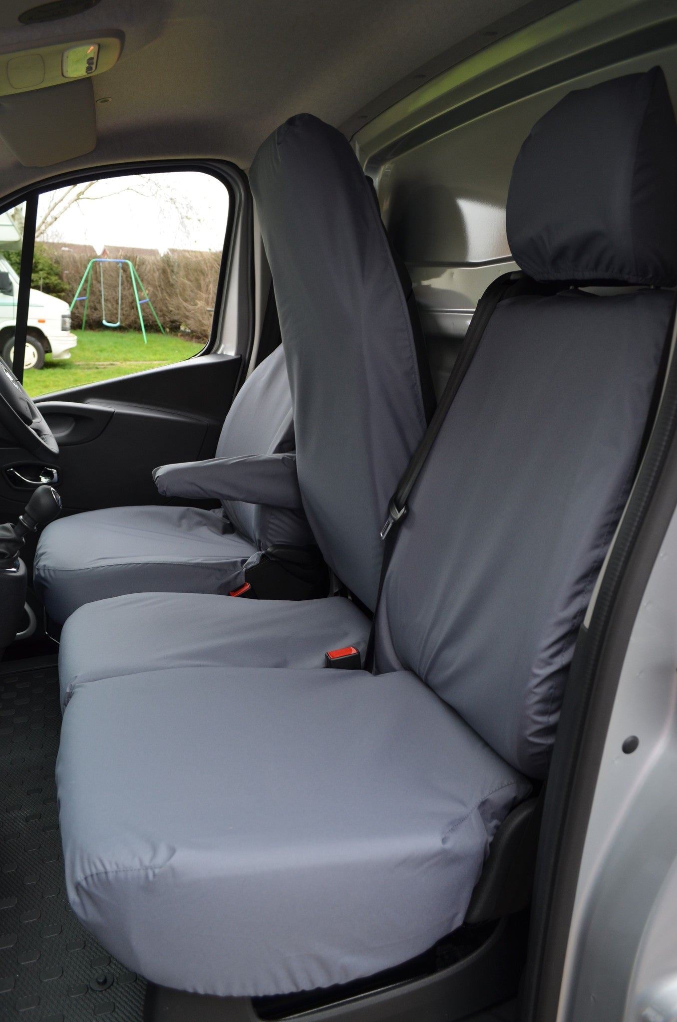 Turtle Covers Seats Tailored Seat Covers Fits Nissan Primastar 2022+ Waterproof Front Seat Covers