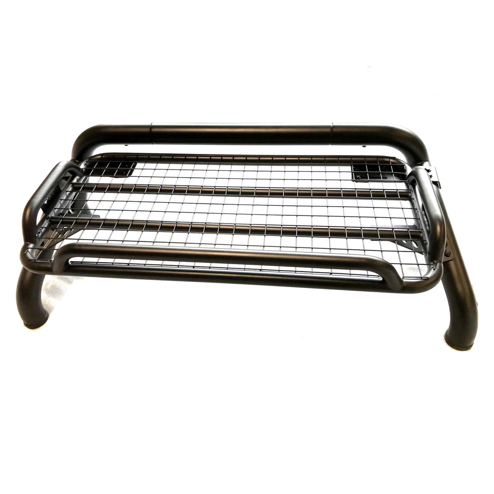 Direct4x4 Pickup Truck Roll Sports Bars Black Short Arm Roll Sports Bar Cargo Basket Rack for the Mitsubishi L200 2015+