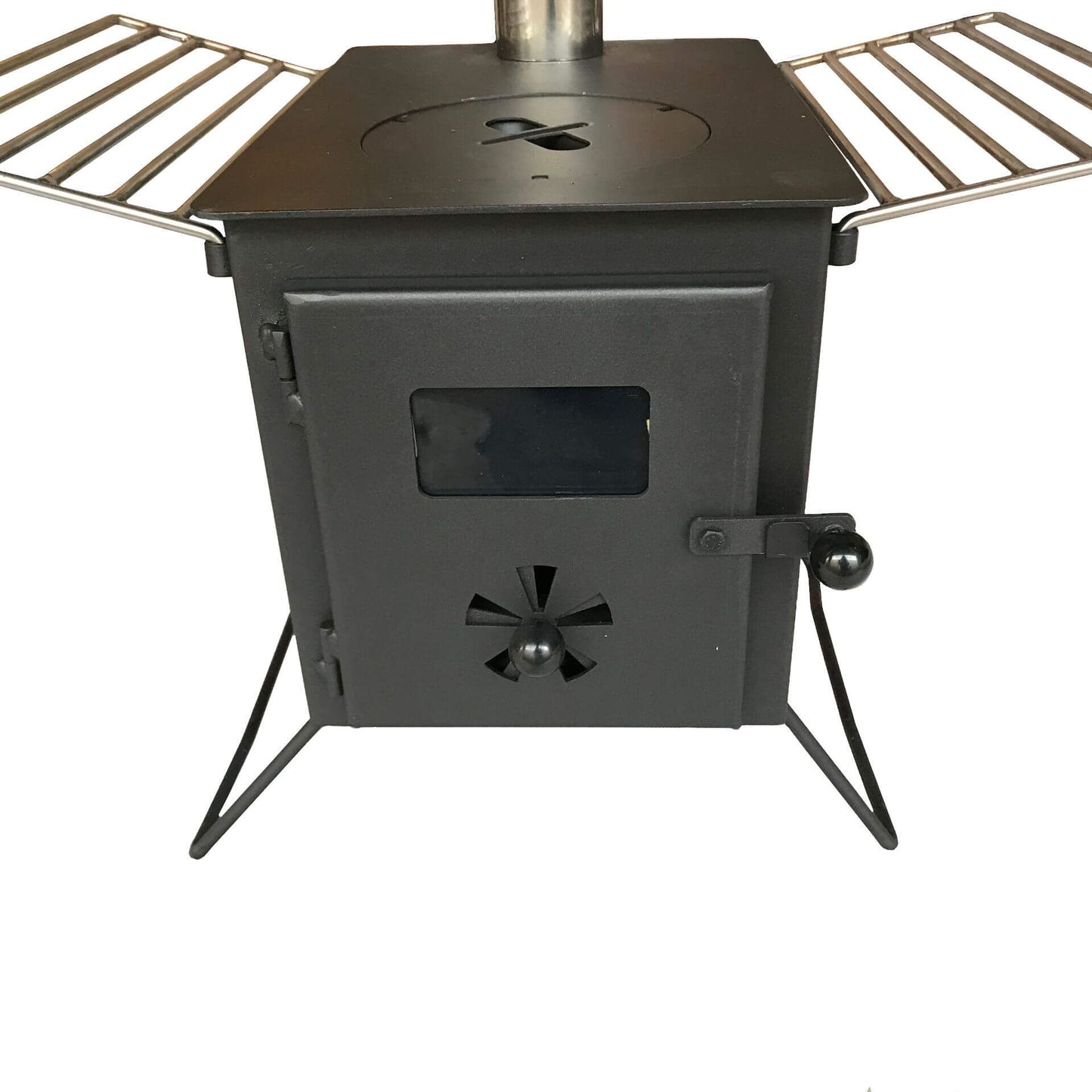 Direct4x4 Expedition Camping Stoves Wood Burning Cubed Outdoor Expedition Overland Camping Cooking Stove
