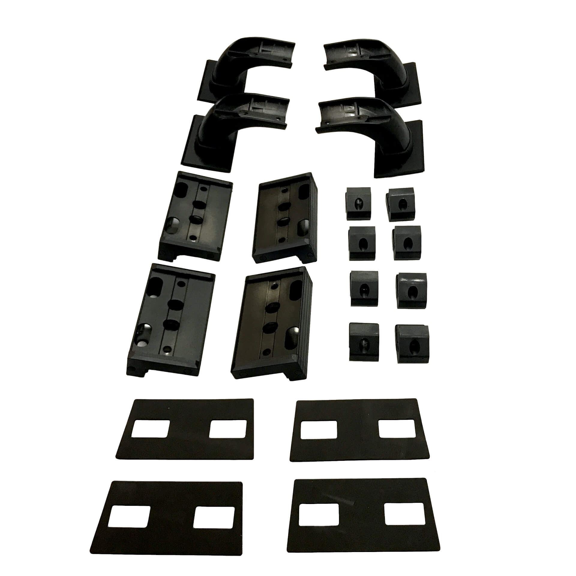 Direct4x4 Pickup Truck Roll Sports Bars Low Profile Pickup Adjustable Cargo Rack Bars (Fits with Roll & Lock Covers)