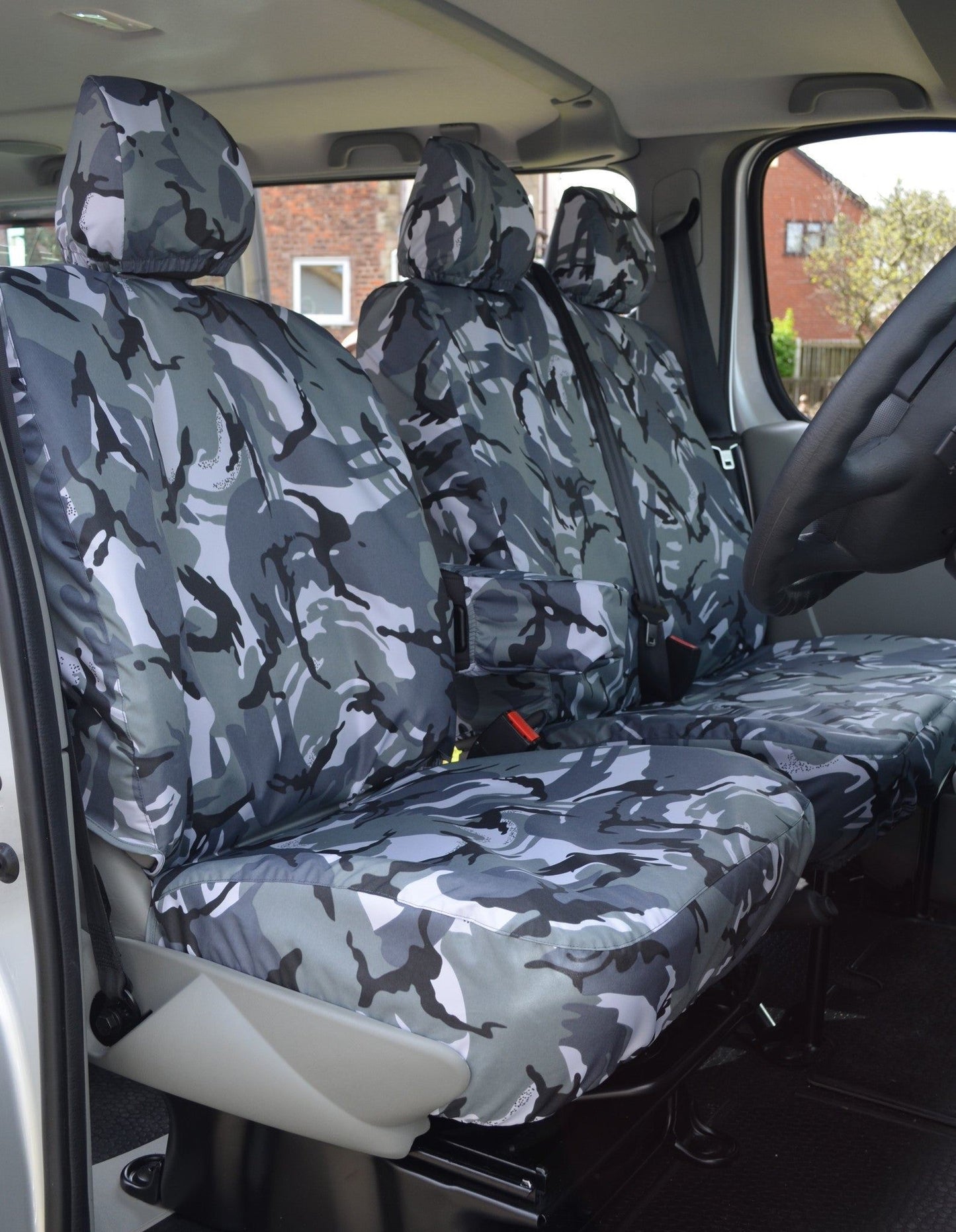 Turtle Covers Seats Tailored Seat Covers Fits Nissan Primastar 2006-2014 Tailored Front Seat Covers