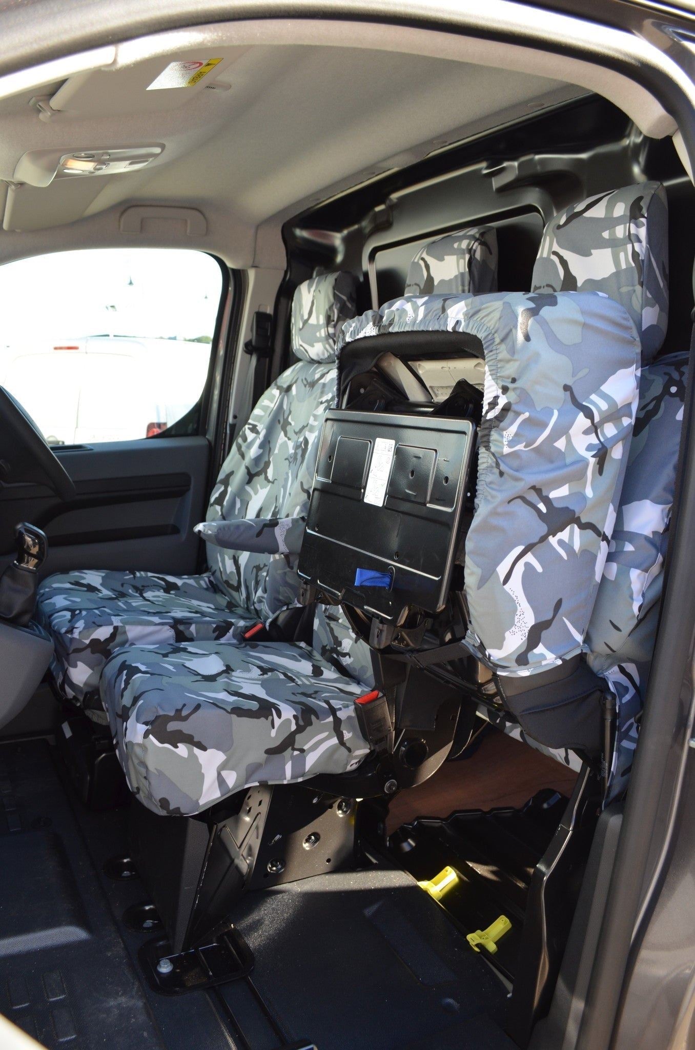 Turtle Covers Seats Tailored Seat Covers Fits Toyota Proace Electric 2021+ Front Seat Covers