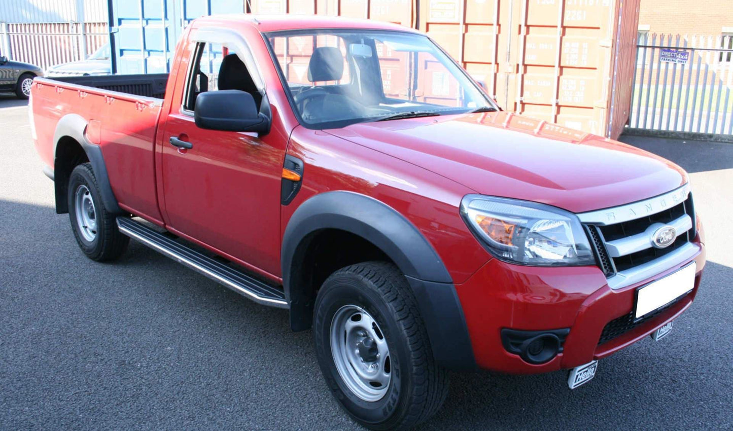 Direct4x4 Side Steps and Bars Raptor Side Steps Running Boards for Ford Ranger 2012-2022 MK3 T6 (P375) DC