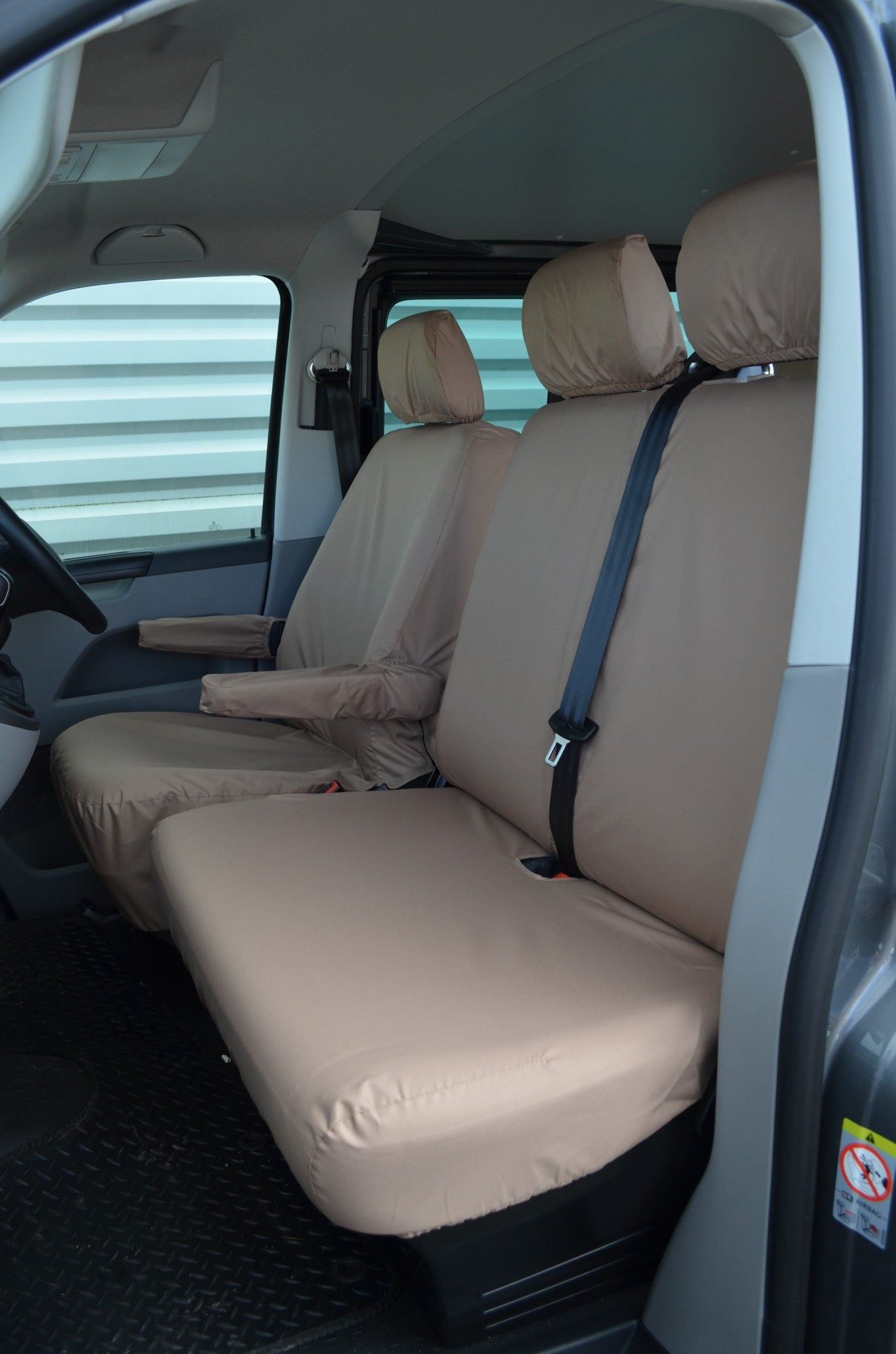 Turtle Covers Seats Tailored Seat Covers Fits VW Volkswagen Transporter T6 Shuttle 2015 Onwards Seat Covers