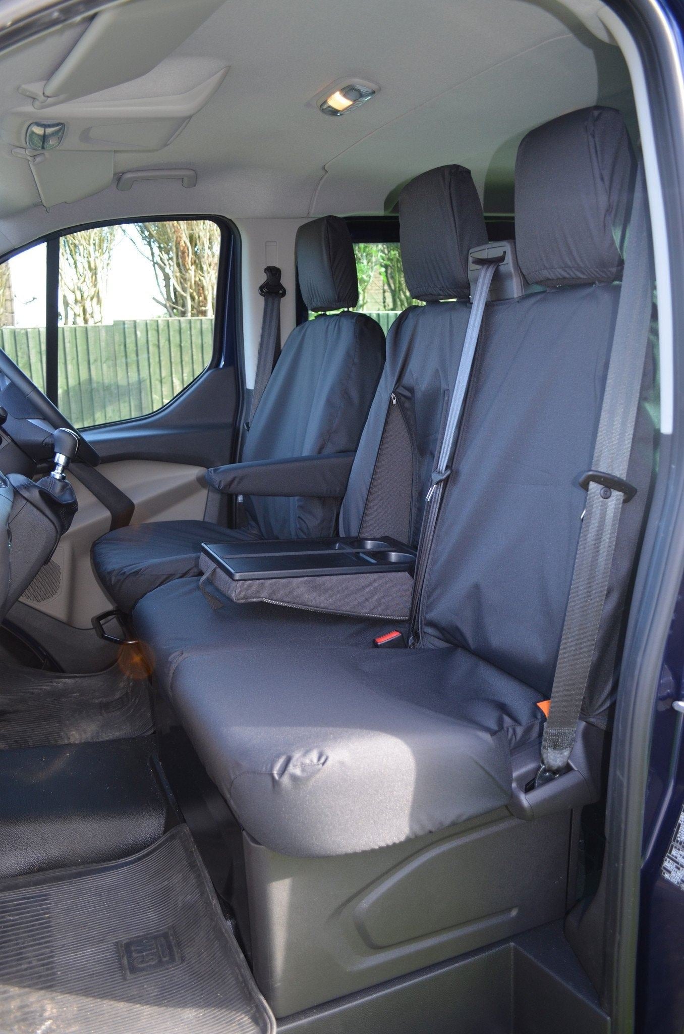 Turtle Covers Seats Tailored Seat Covers Fits Ford Custom Kombi 2013-2018 Tailored Seat Covers