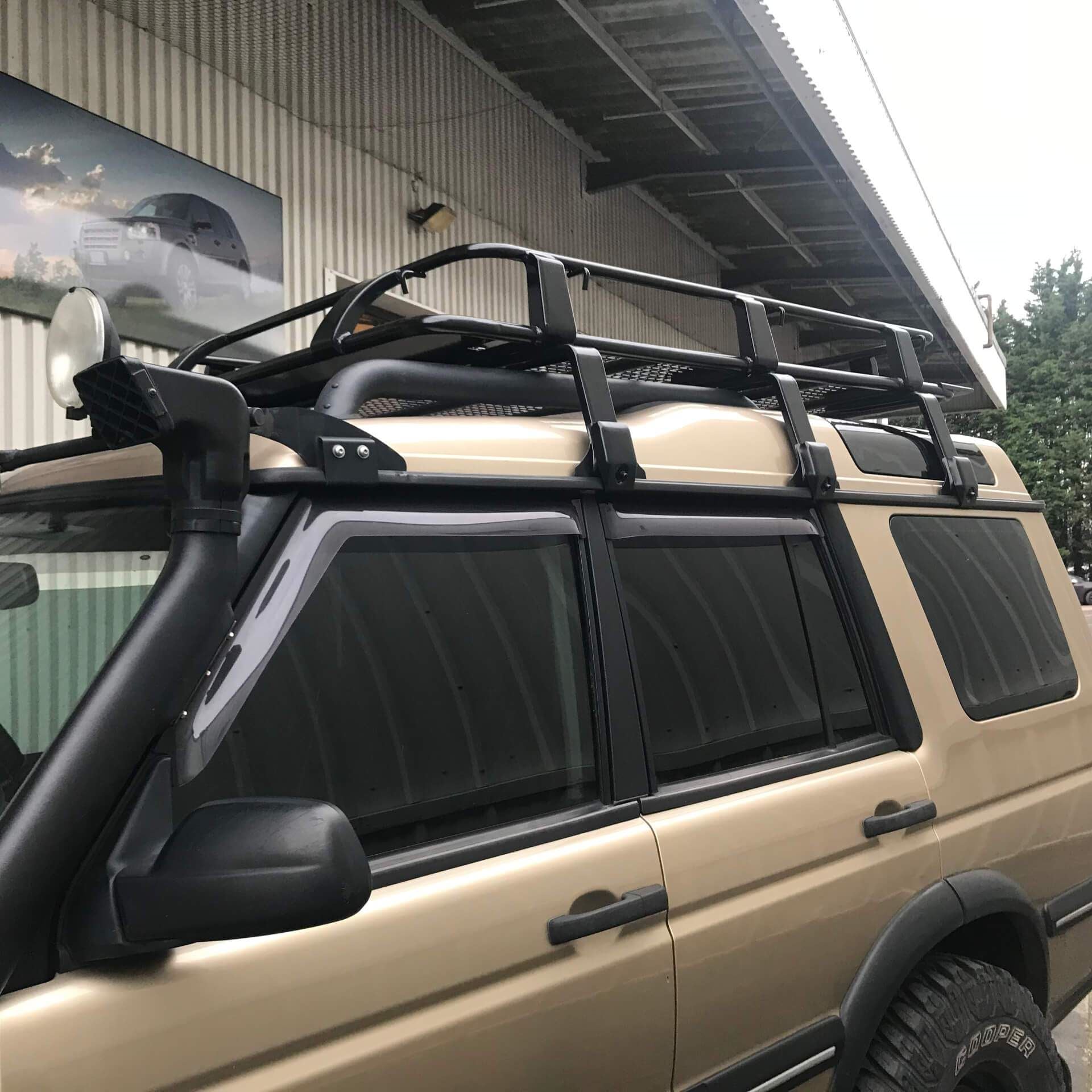 Direct4x4 Roof Racks Expedition Steel Full Basket Roof Rack for Land Rover Discovery 1 and 2