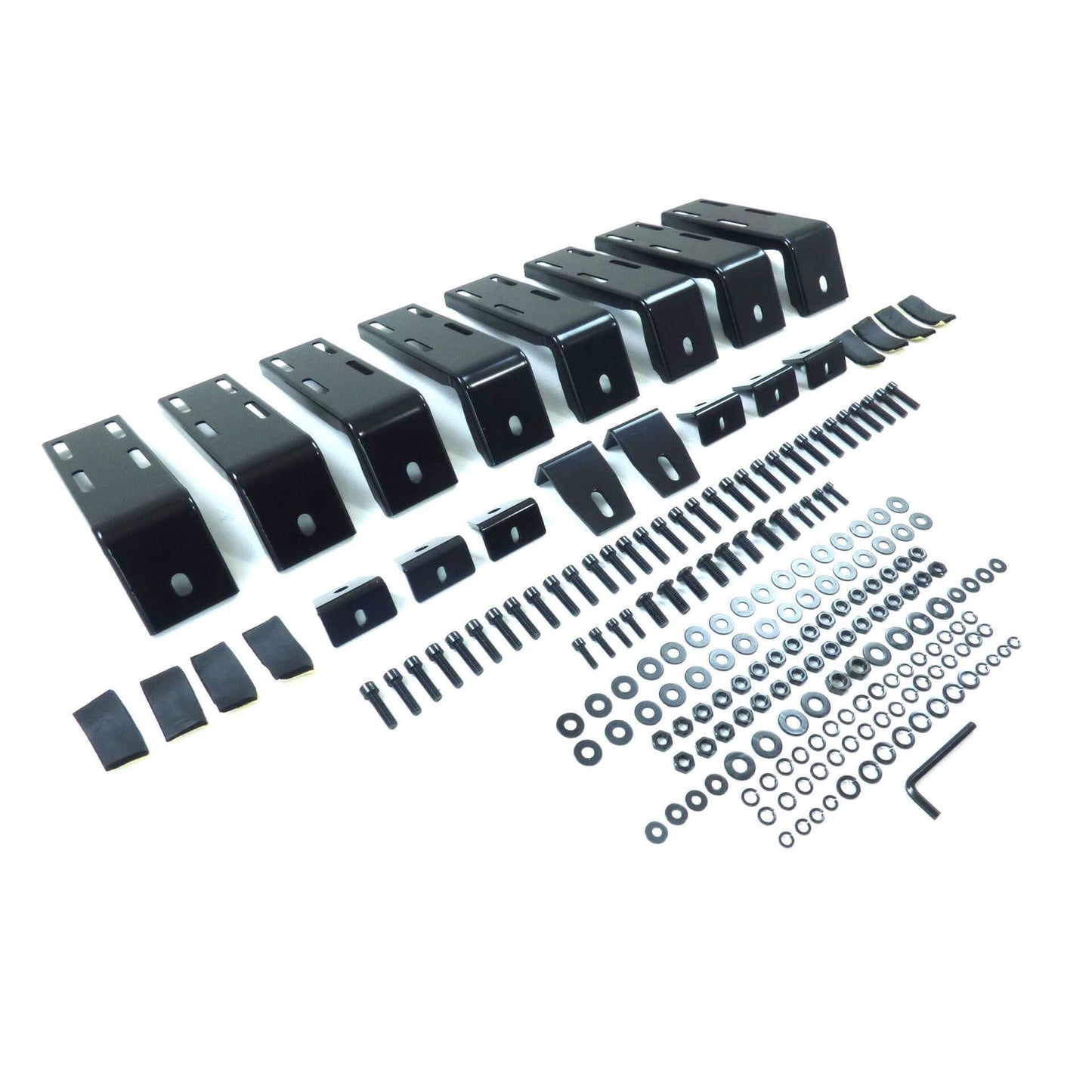 Direct4x4 Roof Rack Accessories Steel Brackets for Direct4x4 2.3m Land Rover Discovery 3 & 4 Roof Racks