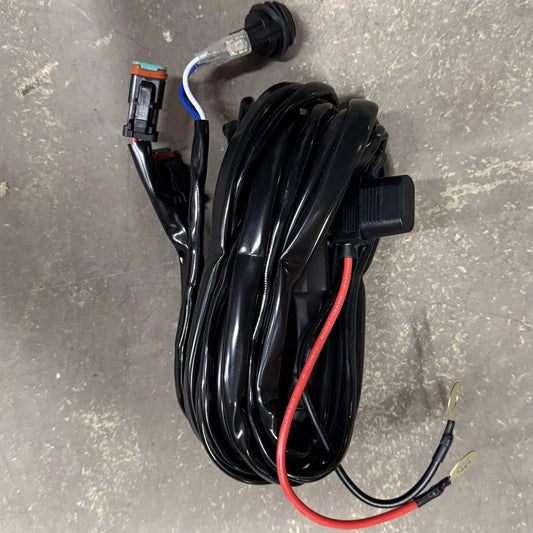 Direct4x4 Spotlights Dual Connector Wiring Kit for Vehicle LED Lights