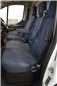 Turtle Covers Seats Tailored Seat Covers Fits Ford Transit Van 2014+ Tailored Front Seat Covers Right Hand Drive Driver's Seat & Double Passenger WITH Worktray Navy Blue