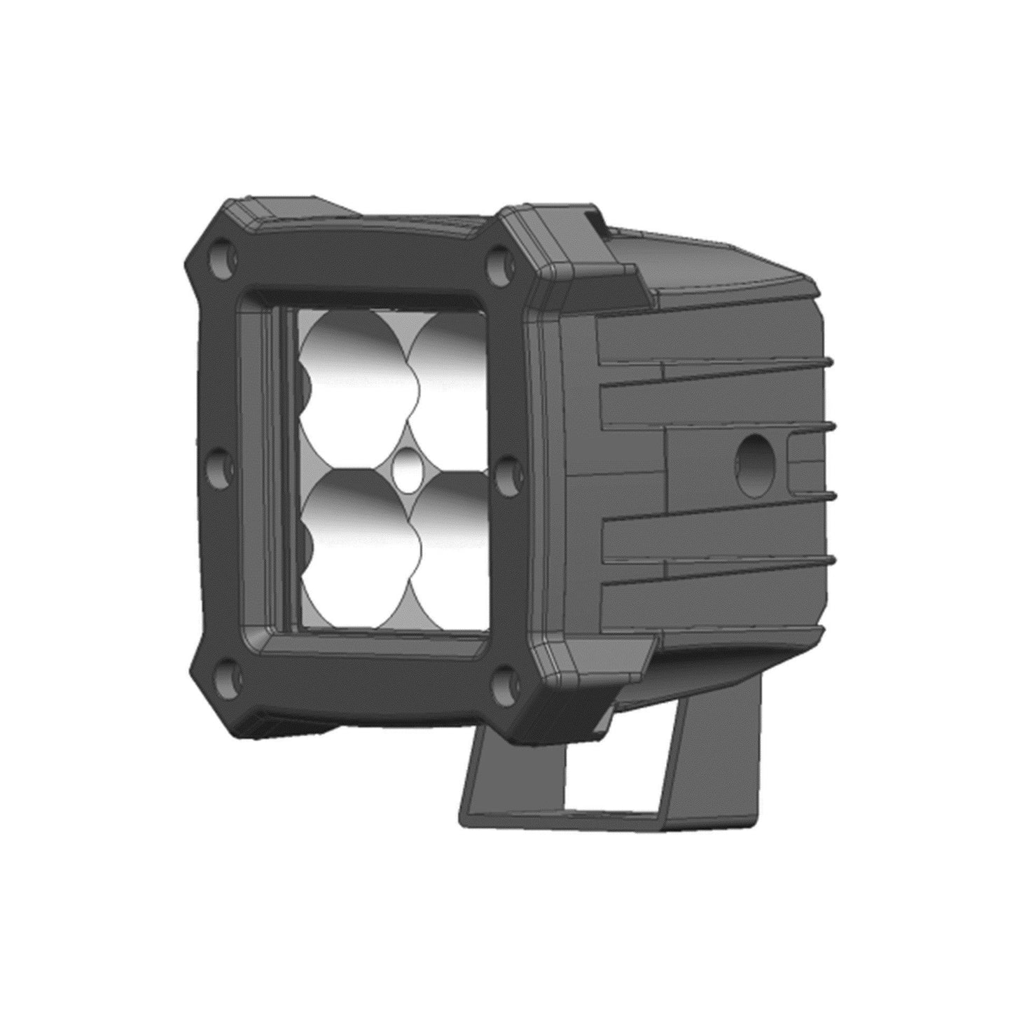Direct4x4 Spotlight Universal Square 4LED x 5W OSRAM LED Work Spotlight