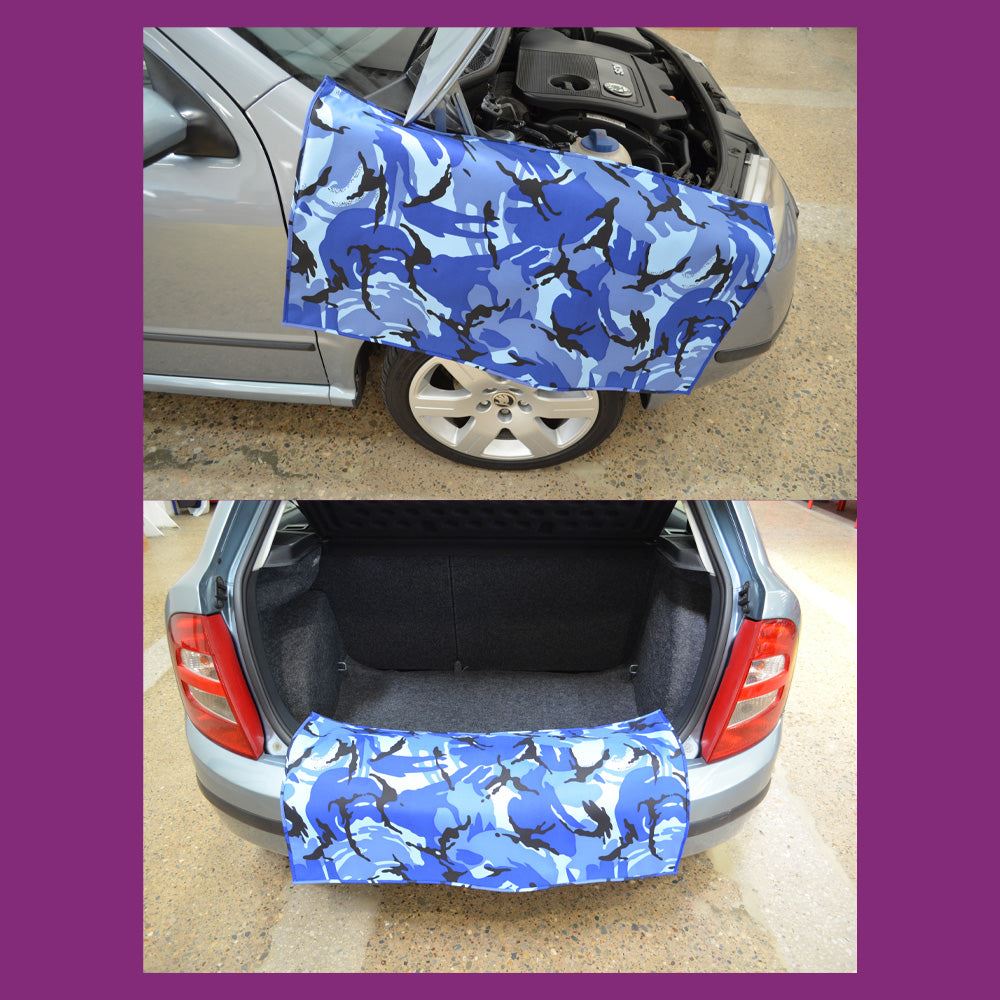 Turtle Covers Seats Other Covers Wing/Bumper/Bodywork Protector Right Hand Drive Standard Blue Camo