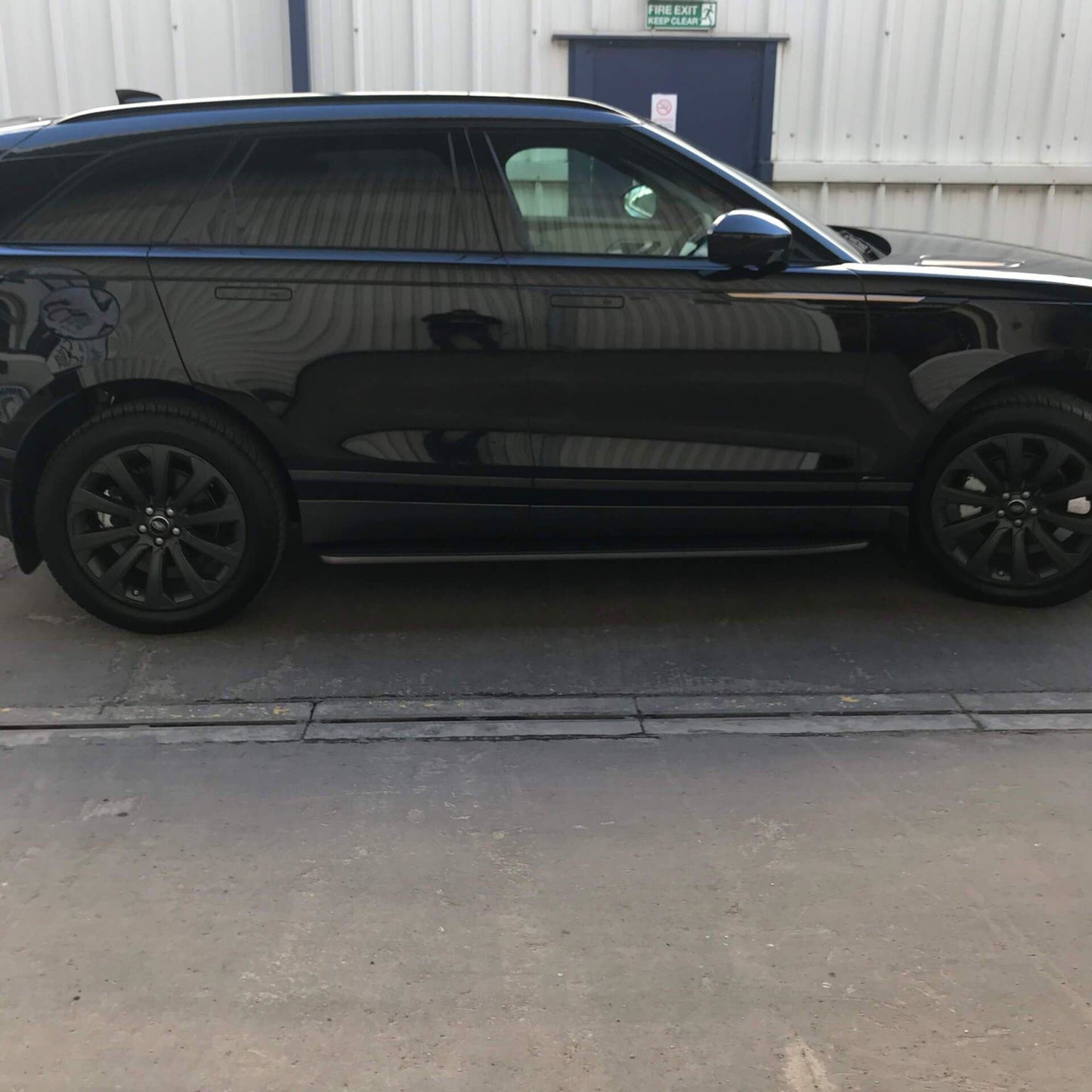 Direct4x4 Side Steps and Bars Black Raptor Side Steps Running Boards for Range Rover Sport 2013-2022 (L494)