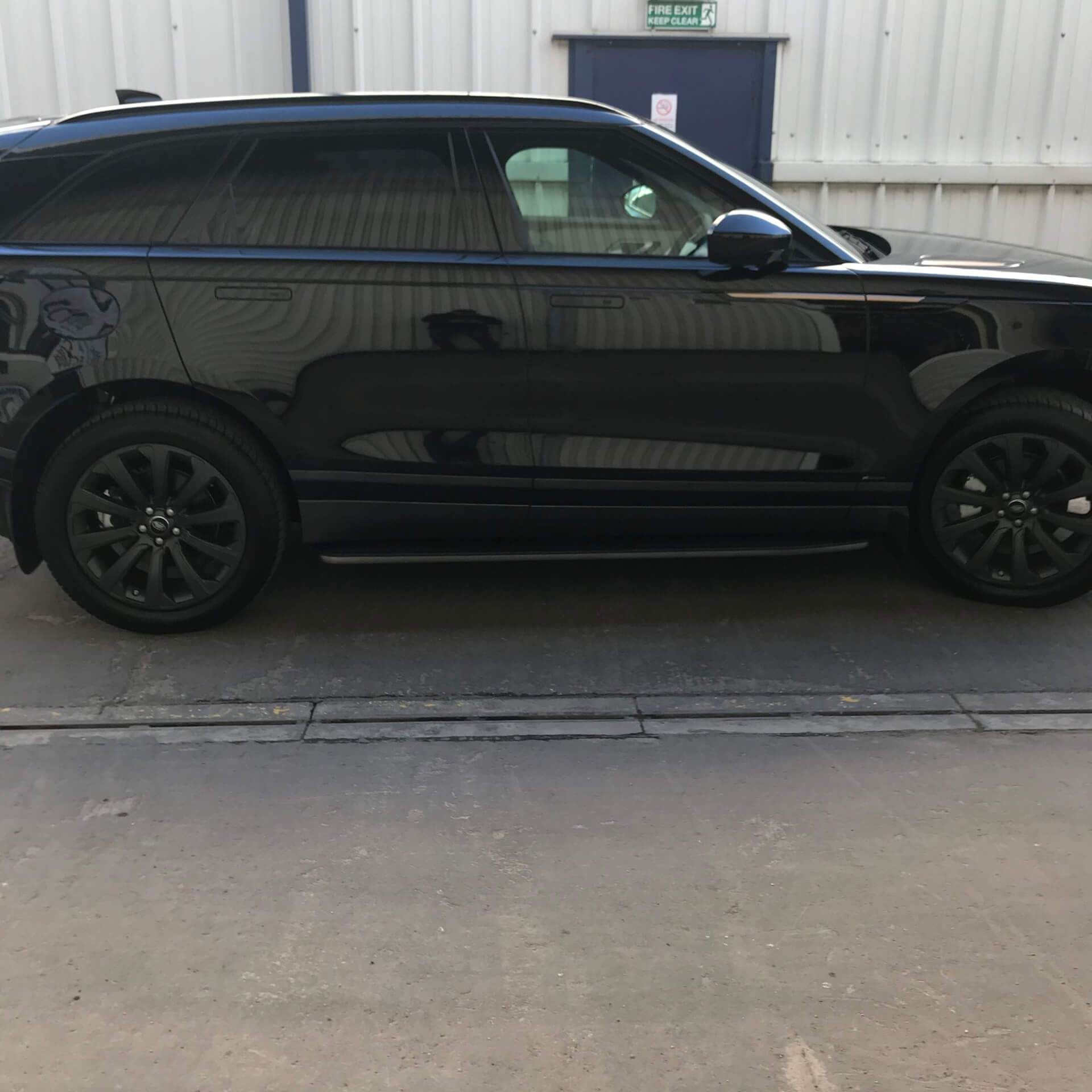 Direct4x4 Side Steps and Bars Black Raptor Side Steps Running Boards for Range Rover Sport 2013-2022 (L494)