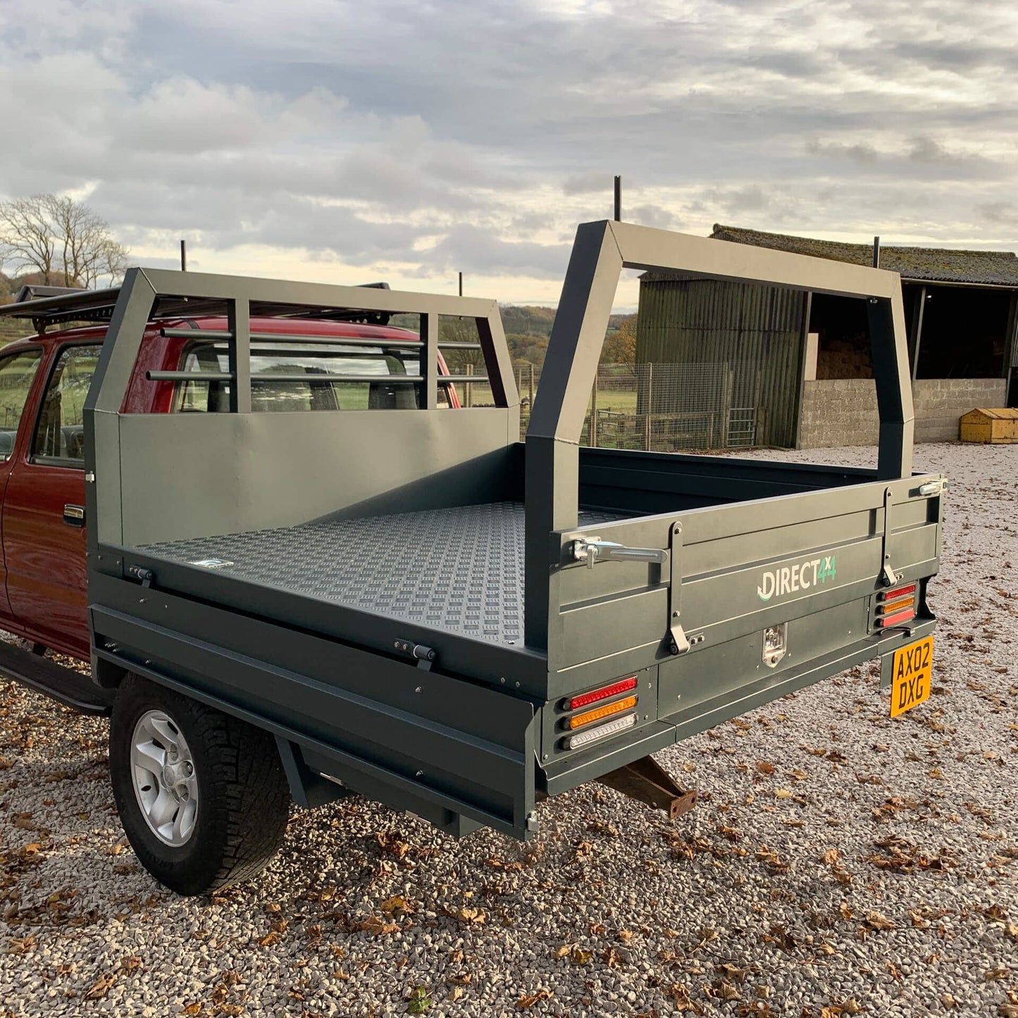 Direct4x4 Pickup Truck Hardtop Canopies Expedition Pickup Truck Replacement Flatbed UTE Back