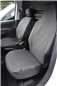 Turtle Covers Seats Tailored Seat Covers Fits Peugeot e-Partner 2021+ Front Seat Covers Right Hand Drive Front Pair (Integral Passenger Headrest) Black