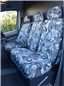 Turtle Covers Seats Tailored Seat Covers Fits VW Volkswagen Crafter 2006-2009 Van Tailored & Waterproof Seat Covers Right Hand Drive Front Grey Camo