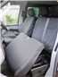 Turtle Covers Seats Tailored Seat Covers Fits VW Volkswagen e-Transporter 2020+ Front Seat Covers With Armrests Front Triple Black