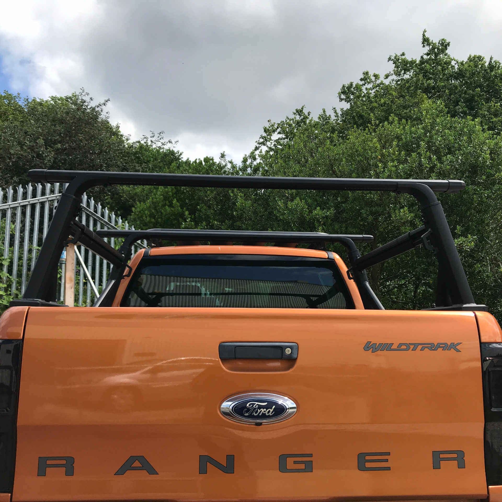 Direct4x4 Pickup Truck Roll Sports Bars Adaptable Adjustable Cargo Rack fits with or without a Roll & Lock