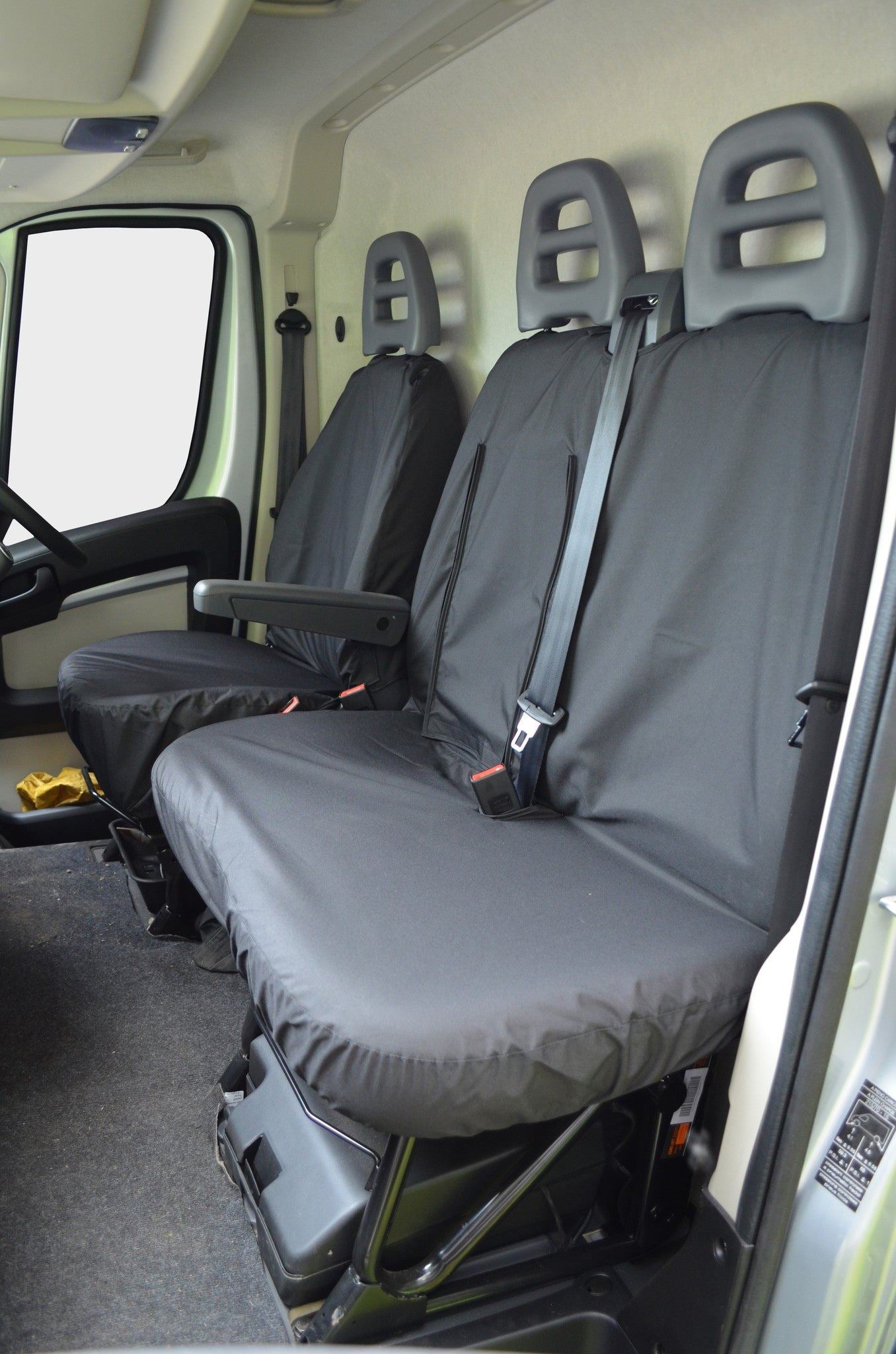 Turtle Covers Seats Tailored Seat Covers Fits Citroen Relay 2006-2022 Tailored Seat Covers