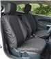 Turtle Covers Seats Tailored Seat Covers Fits Ford Fiesta Van 2008-2018 Tailored Seat Covers Standard Black