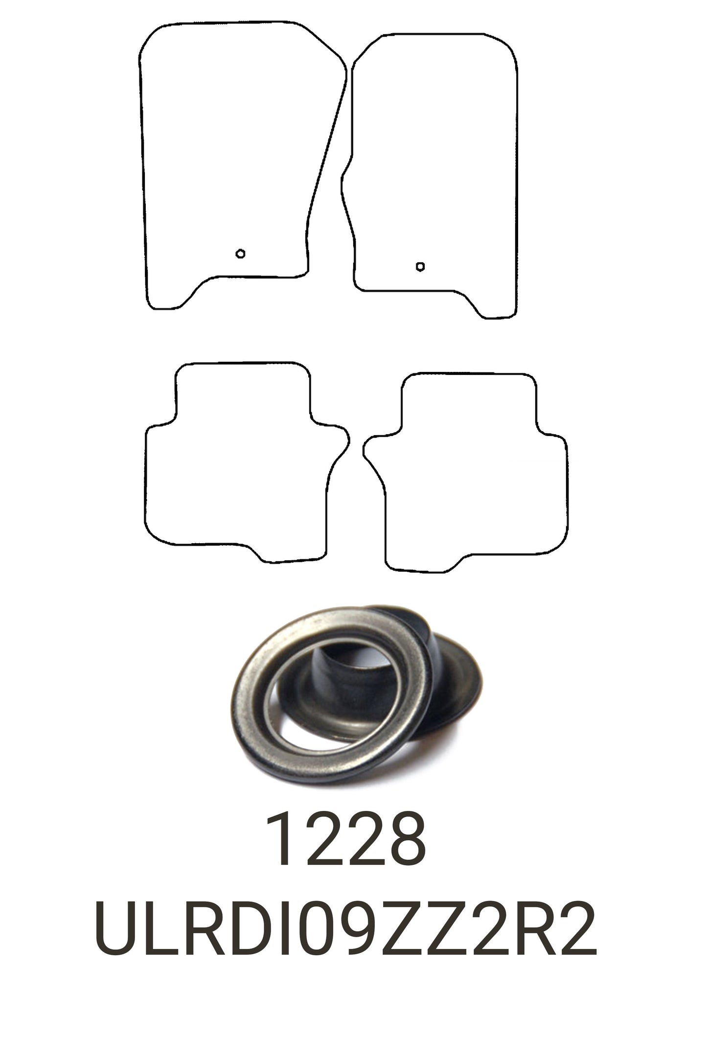 Turtle Covers Mats Tailored Rubber Mats Fits Land Rover Discovery Series 4 Tailored Rubber Mats