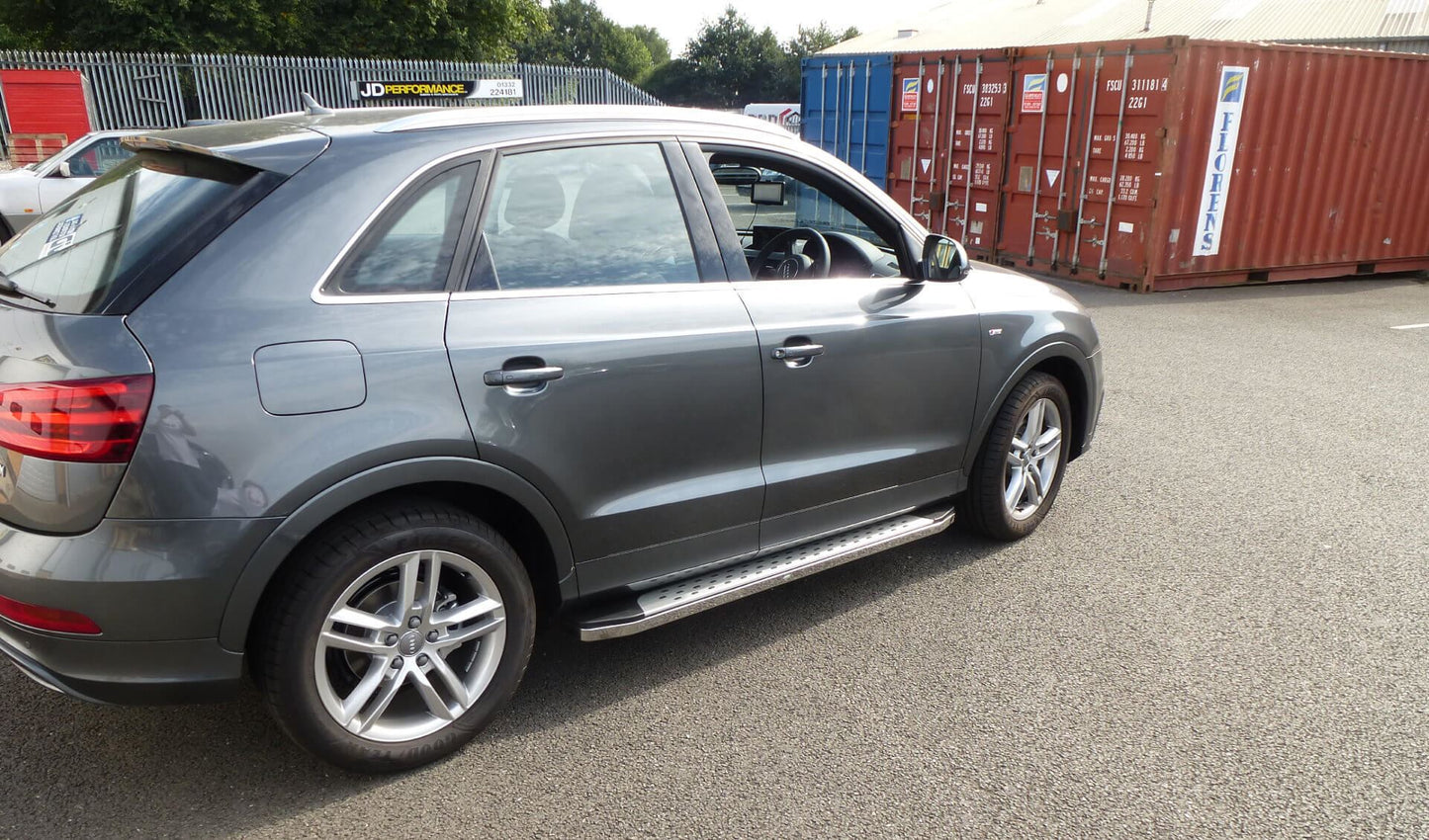 Direct4x4 Side Steps and Bars Freedom Side Steps Running Boards for Audi Q3 2012-2017
